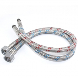  Stainless steel braided inlet pipe shower water heater tube