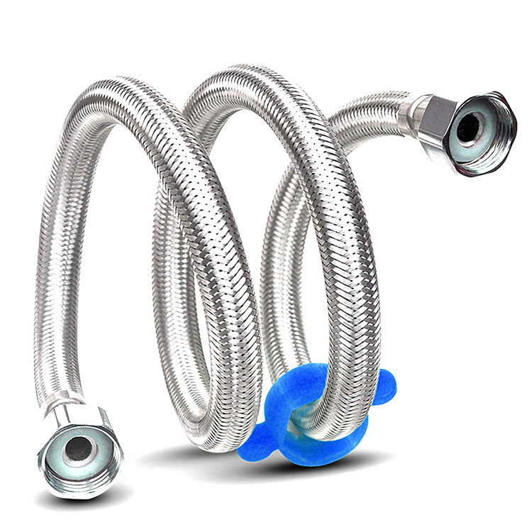 MR-055 Stainless Steel Flexible Braided Metal Hose for wash basins inlet hose water pipe